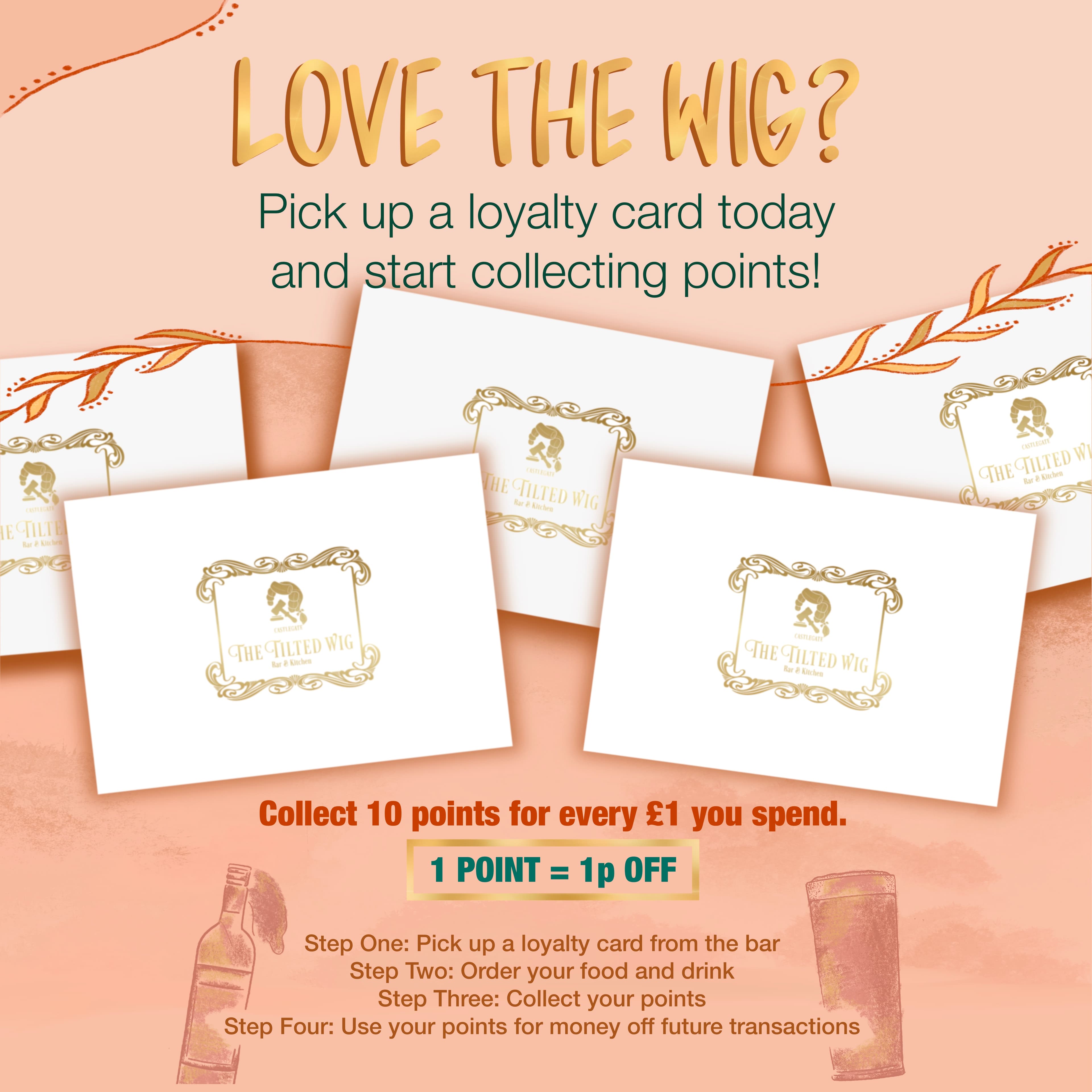 Love The Wig? Pick up a loyalty card today and start collecting points